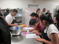 DC Scores reading our Healthy Oatmeal Chocolate Chip Cookie Recipe!